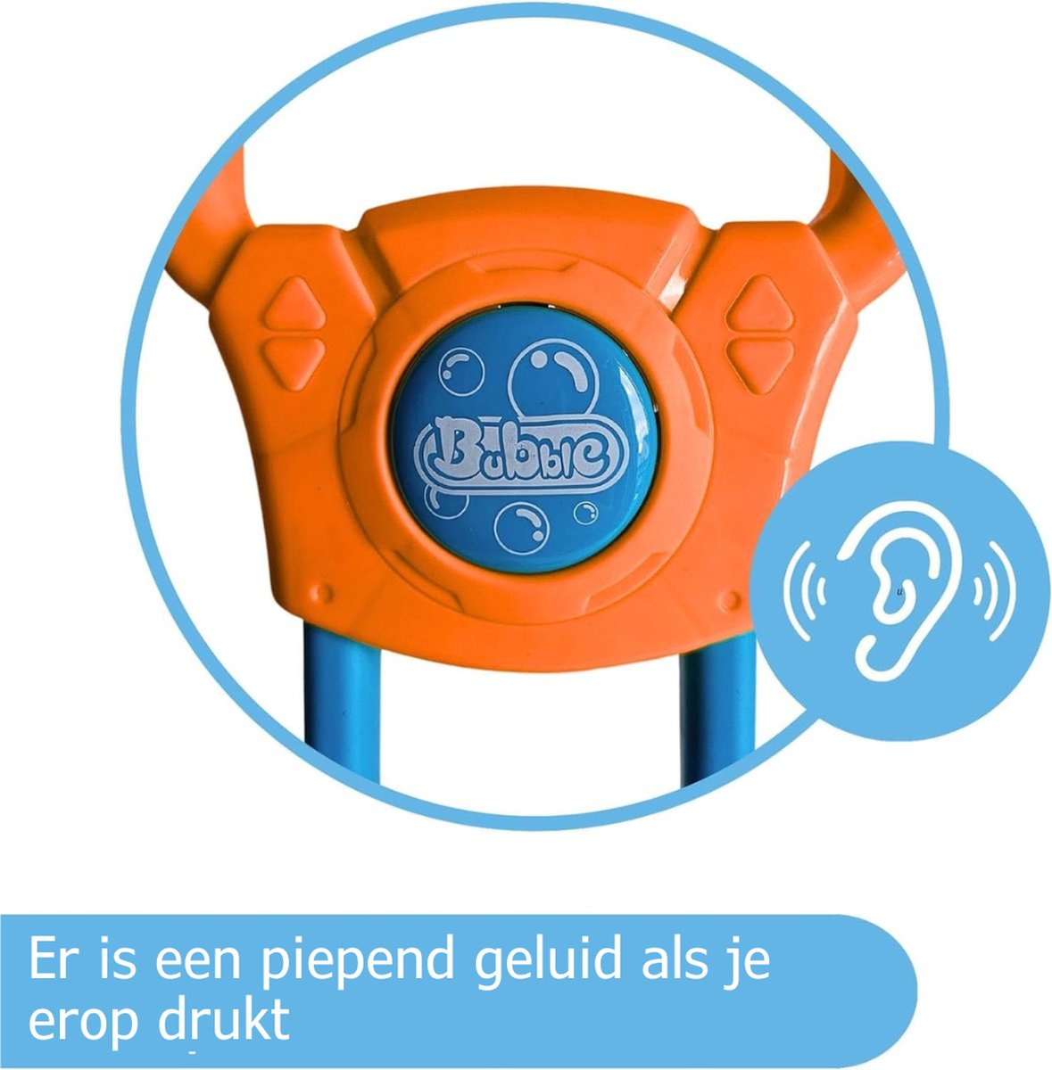 Apritsce Bellenblaas-grasmaaier – 6000 Bellen/min, Voor Kinderen Vanaf 1 Jaar, Ideaal Buiten- En Tuinspeelgoed