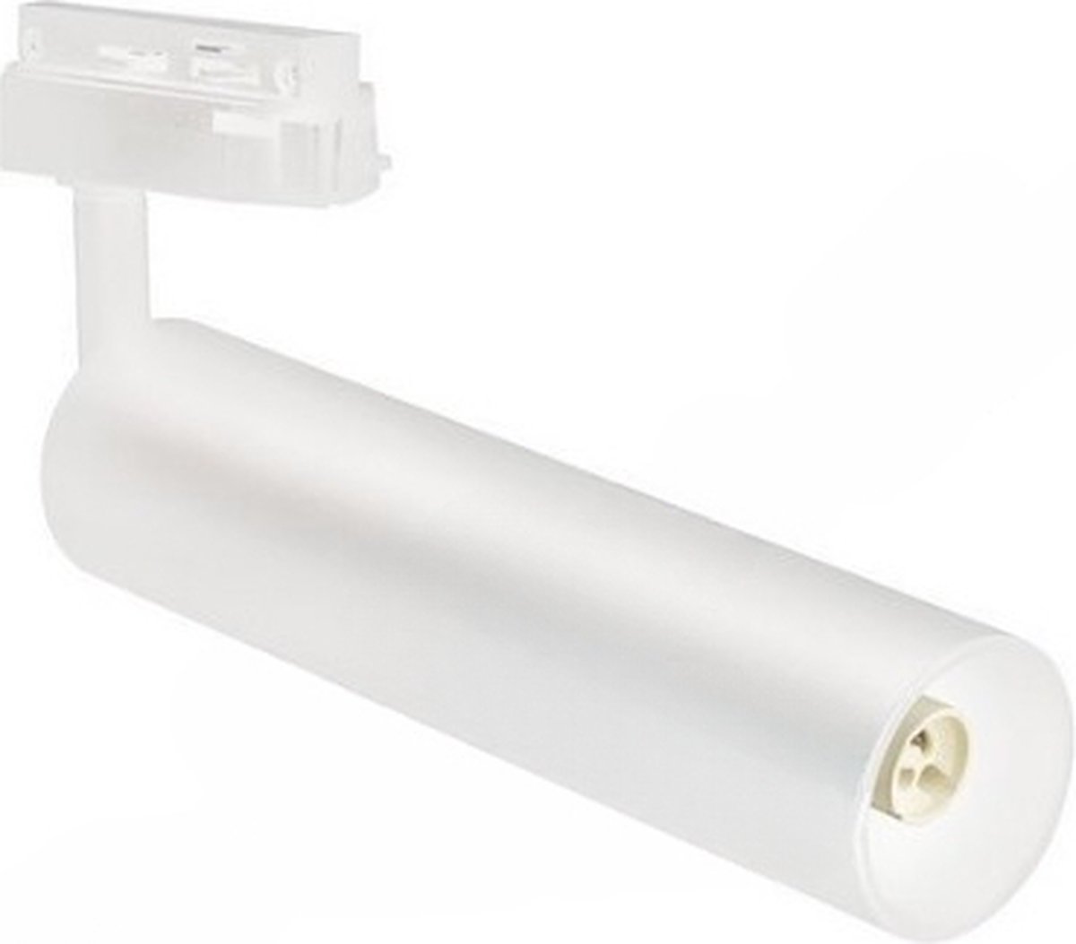 LONDRA-G - Railspot 1-fase - Mono fase -GU10 Fitting - Railverlichting - Wit - Langwerpig L:20cm