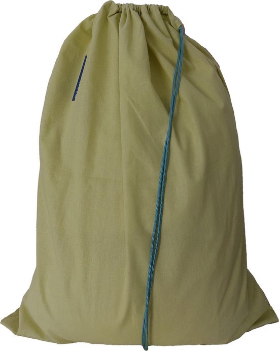Sacs à linge en coton Bluvardi lot de 2 - bleu marine - vert