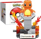 Keeppley Pokémon Mini Charmander Bouwstenen Set Bouw Speelgoed 60 Stukjes