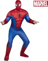 Spiderman Adult Deluxe (Marvel) Maat XL
