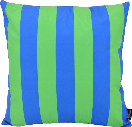 Sierkussen Blauw/Vert | 45 x 45 cm | Coton / Polyester