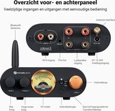 Fosi Audio MC101 Bluetooth-stereoversterker: Geniet van krachtig en kristalhelder geluid