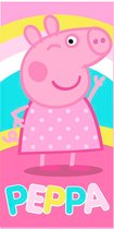 Peppa Pig Strandlaken - Badhanddoek - Microvezel - Sneldrogend - 70 x 140 cm