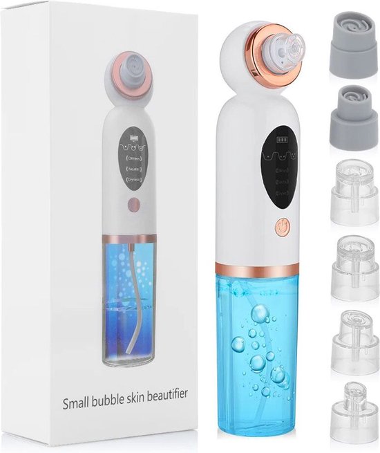 DAKANNA® - Blackhead Remover - Mee eter Verwijderaar - Gezichtsreiniger Elektrisch - Acne - Vacuum - Wit - Huidverjonging