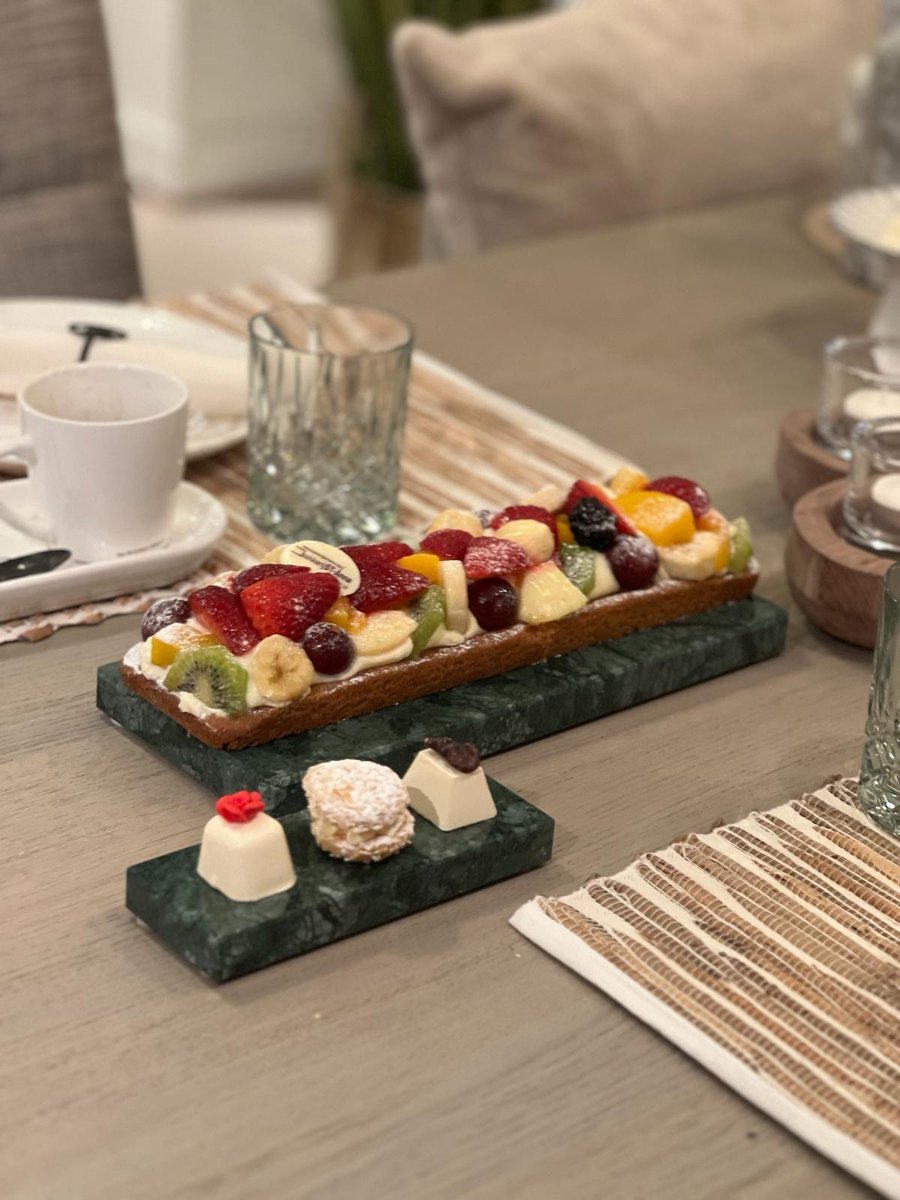 Marmeren Plaat Snijplank Groen 30x12x2cm / 16x6x2cm - Keuken Dienblad Plank - Marble Serveerplank -Set van 2- LuxuryQuarry®