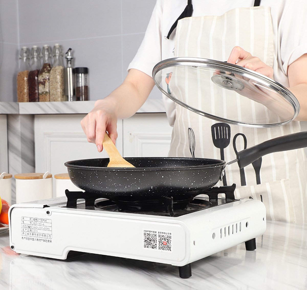 Zilimontt 316 Rvs Mini Omelet Pan Kleine Saus Koekenpan Met Uitloop