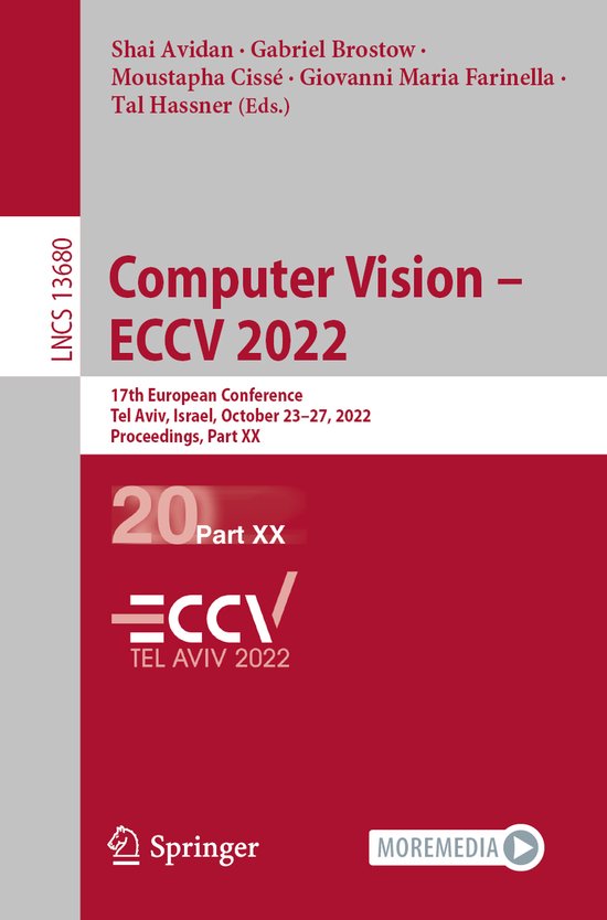 Lecture Notes in Computer Science13680- Computer Vision –  ... - cover