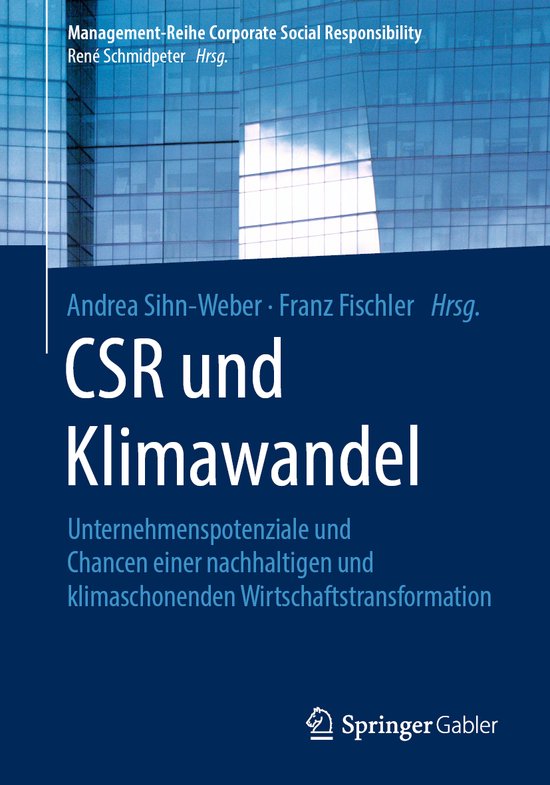 Management-Reihe Corporate Social Responsibility- CSR und Klimawandel