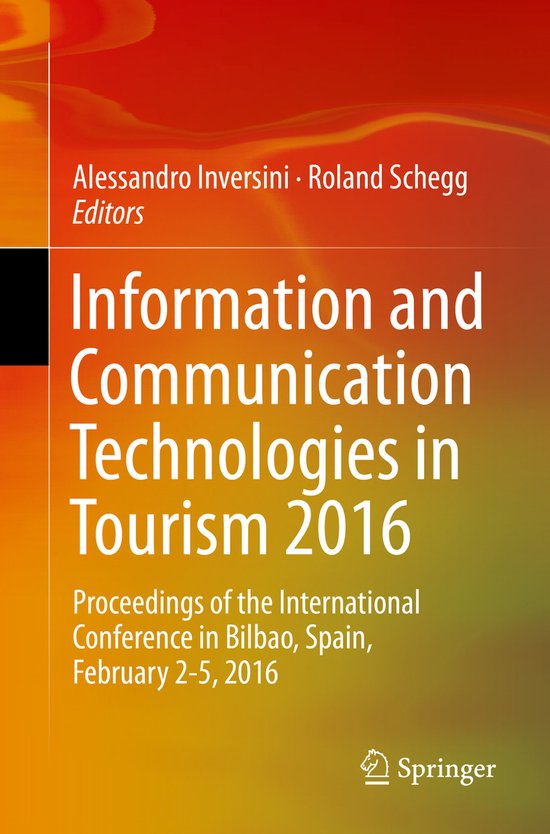 Information and Communication Technologies in Tourism 2016 - cover
