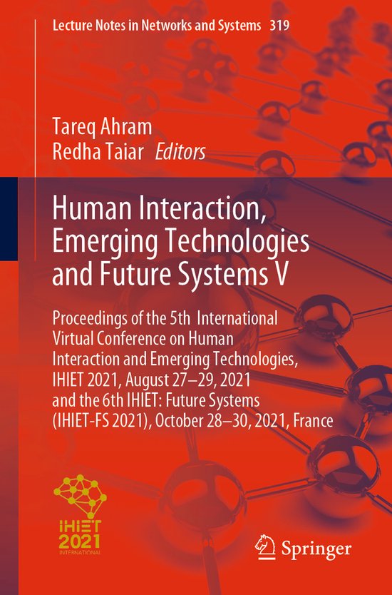 Lecture Notes in Networks and Systems- Human Interaction, Em ... - cover