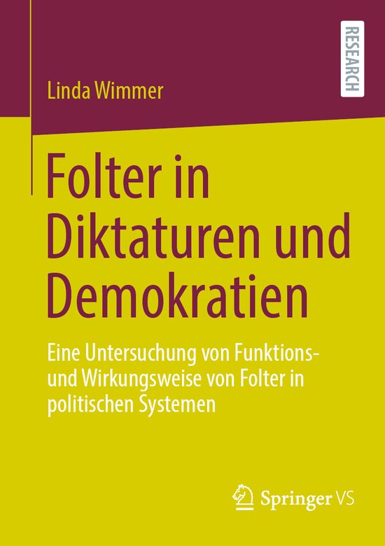 Folter in Diktaturen und Demokratien - cover