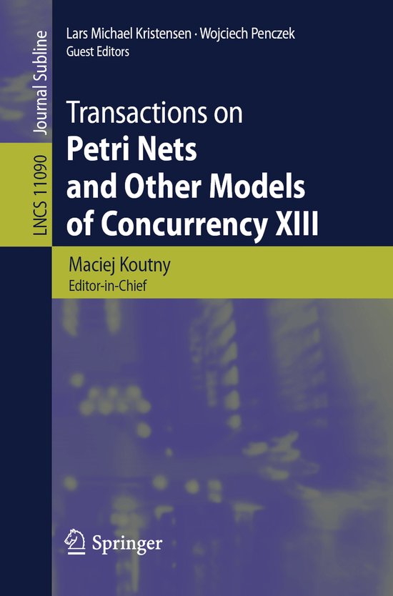 Transactions on Petri Nets and Other Models of Concurrency X ... - cover