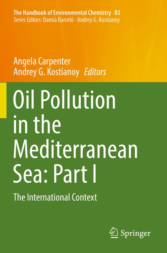Oil Pollution in the Mediterranean Sea Part I - cover