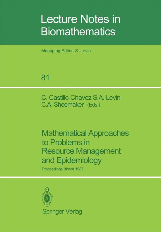 Mathematical Approaches to Problems in Resource Management a ... - cover