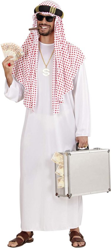 Carnaval Kostuum Sjeik Onesize Carnaval Pak Halloween Kostuum Halloween Pak. bol