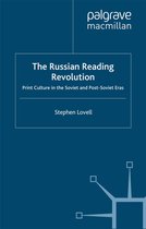Studies in Russia and East Europe-The Russian Reading Revolution