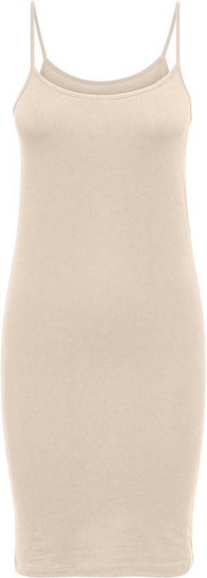 Jacqueline de Yong Jurk Jdyava Singlet Dress Jrs Atk 15321063 Tapioca Dames Maat - L