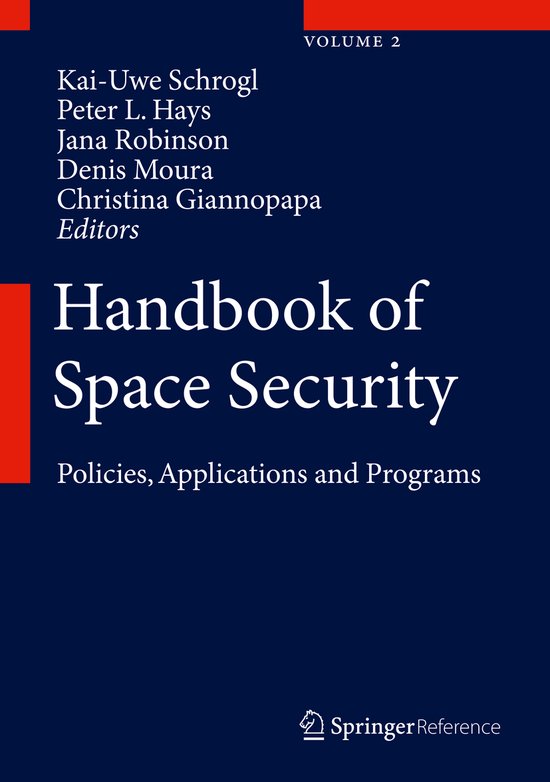 Handbook of Space Security - cover