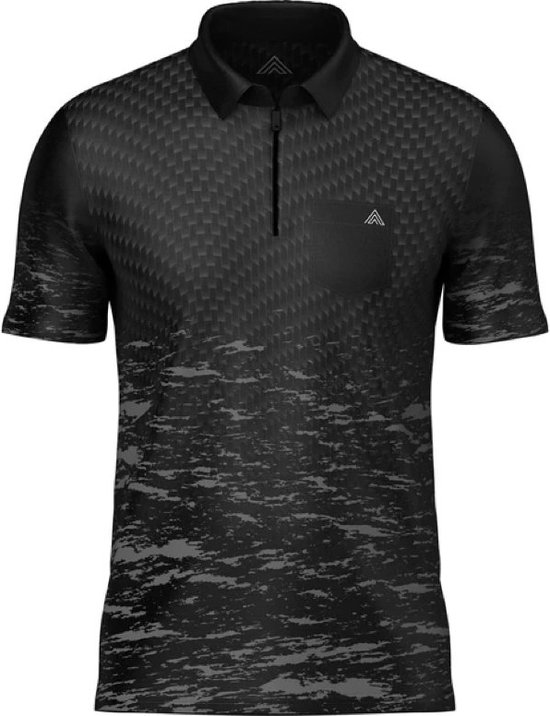 Arraz Lava Dartshirt Black & Grey - Dart Shirt - L