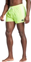 adidas Sportswear 3-Stripes CLX Very-Short-Length Swim Shorts - Heren - Groen- XL