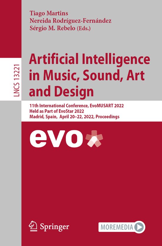 Lecture Notes in Computer Science13221- Artificial Intelligence in Music, Sound, Art and Design