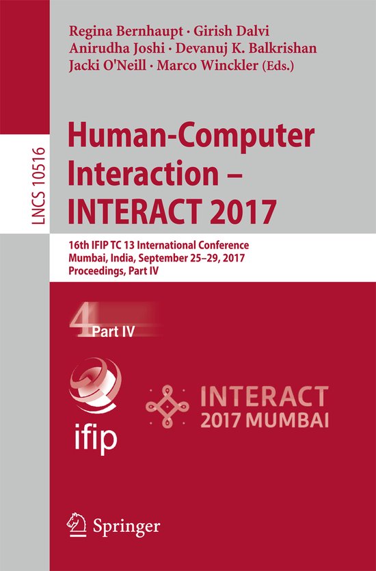 Lecture Notes in Computer Science10516- Human-Computer Inter ... - cover