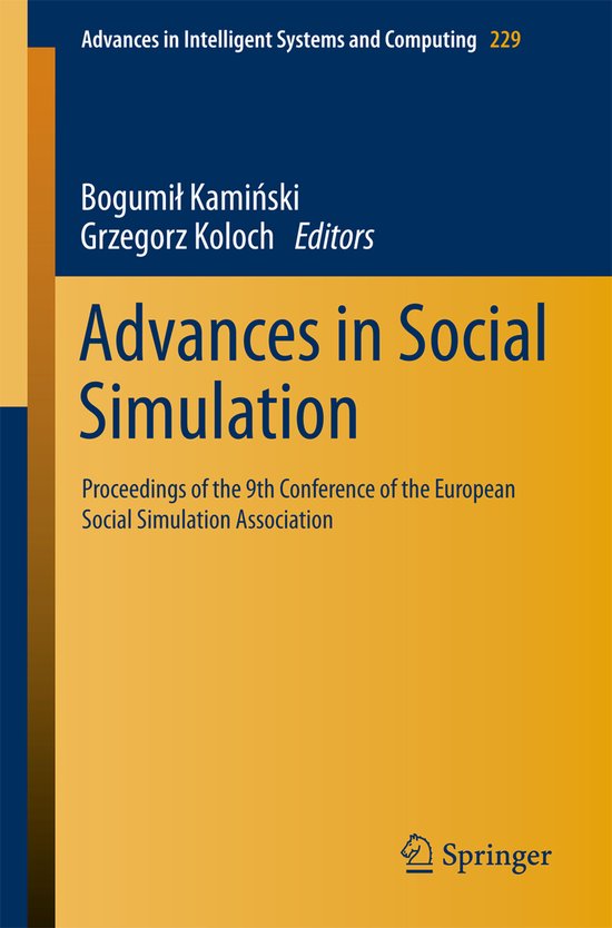 Advances in Social Simulation - cover