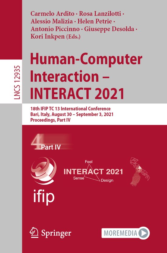 Lecture Notes in Computer Science12935- Human-Computer Inter ... - cover