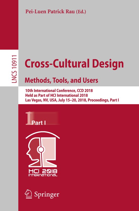 Cross Cultural Design Methods Tools and Users - cover