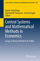 Lecture Notes in Economics and Mathematical Systems- Control Systems and Mathematical Methods in Economics