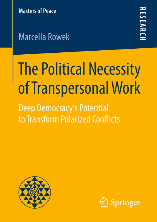 Masters of Peace-The Political Necessity of Transpersonal Wo ... - cover