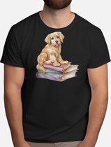 Golden Retriever learns - T Shirt - dogs - gift - cadeau - puppies - puppylove - doglover - doggy - honden - puppyliefde - mijnhond - hondenliefde - hondenwereld - Books
