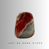 Edel-gedenk-steen Staande Jaspis Rood