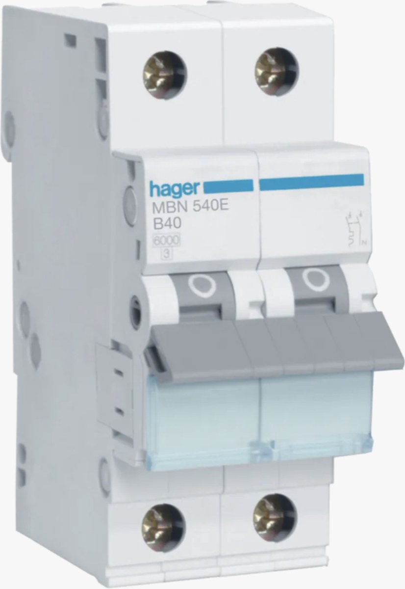 Hager MBN Stroomonderbreker - MBN540E - E2ZPW
