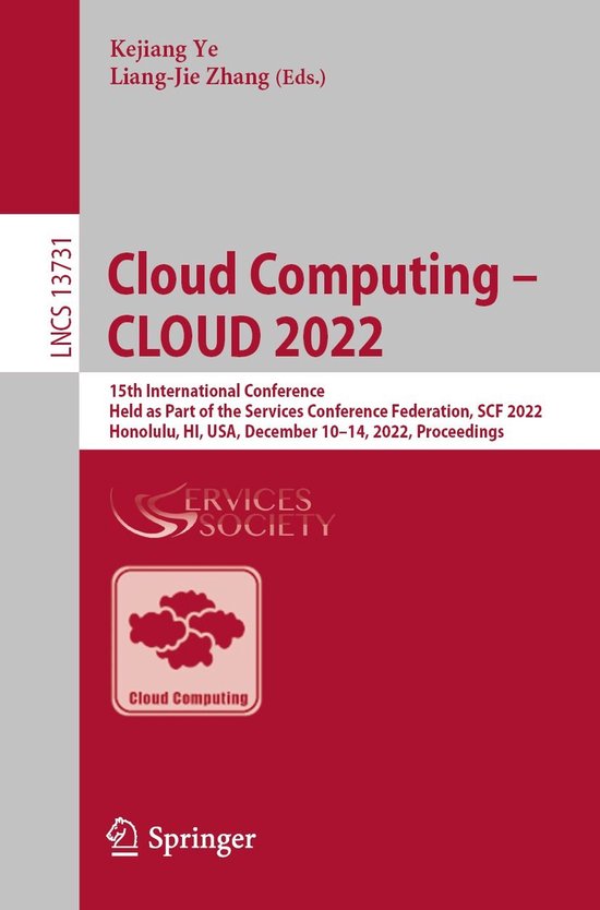 Springer Nature Proceedings Computer Science - Cloud Computi ... - cover