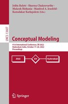 Lecture Notes in Computer Science 13607 - Conceptual Modeling