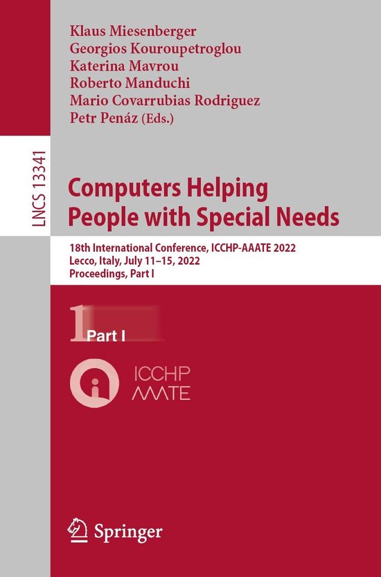 Springer Nature Proceedings Computer Science 1 - Computers H ... - cover