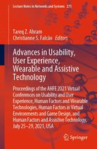 Lecture Notes in Networks and Systems 275 - Advances in Usability, User Experience, Wearable and Assistive Technology