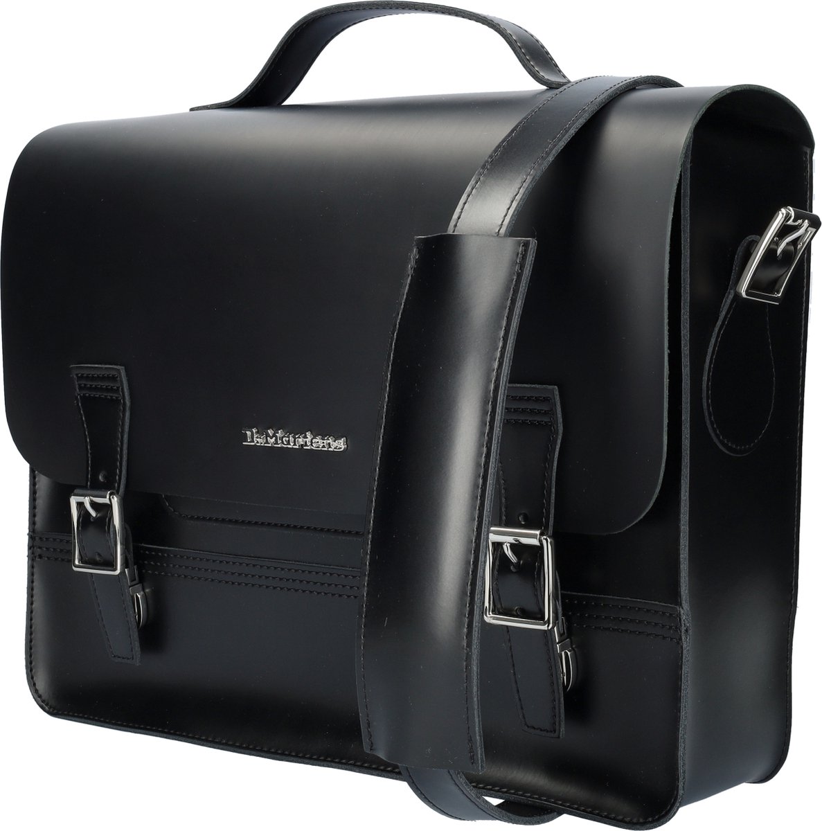 Dr. Martens Box Messenger dames schoudertas Zwart Maat Geen bol