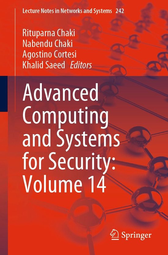 Intelligent Technologies and Robotics (R0) - Advanced Comput ... - cover