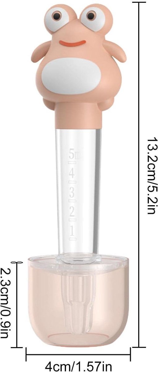 4 Seringues-doseuses Avec Tétine Pour Bébé - Mesures 5/10/15/20 Ml - Pour Médicaments, Lait, Eau - Silicone/PP