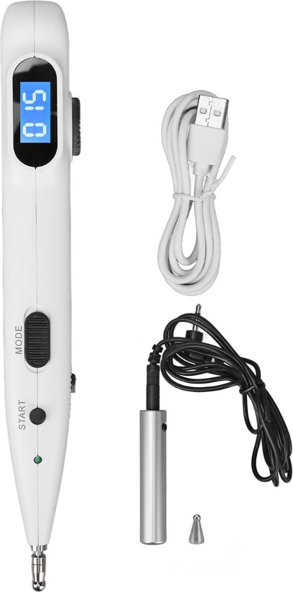 Acupunctuur - "Revitaliseer met Gemak: Oplaadbare Elektronische Acupunctuur Massage Pen voor Vermoeidheid Relief, Spierpreventie en Meridiaanstimulatie - Jouw Weg naar Welzijn!"