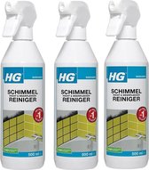 HG Schimmelreiniger Vocht- en Weerplekkenreiniger 3-pack met KD spons