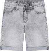 Indian Blue jongens korte jeans Andy Light Grey Denim