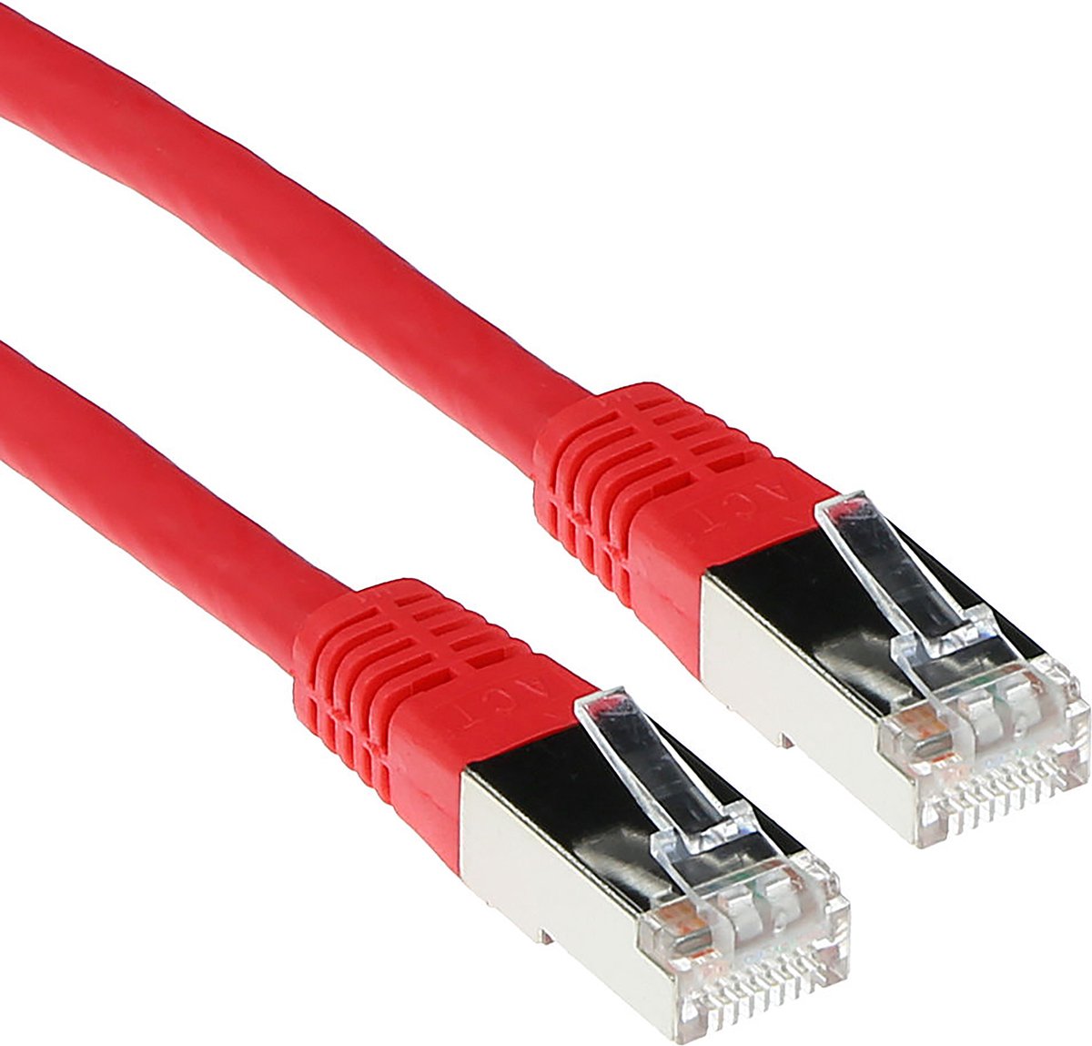 ACT FB9525 LSZH SFTP CAT6 Patchkabel Rood - 25 meter
