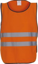 Overgooier Unisex L/XL Yoko Hi Vis Orange 100% Polyester