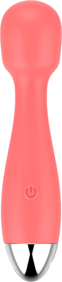 Goedkoopste Cupitoys® Wand vibrator - 16,7cm - Lichtroze - 12 standen - Vibrators voor vrouwen en mannen - Sex toys voor vrouwen en mannen