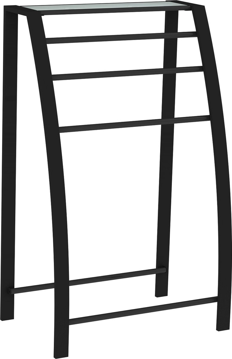 Allibert handdoekdrager Loft-Game Mat Zwart 4