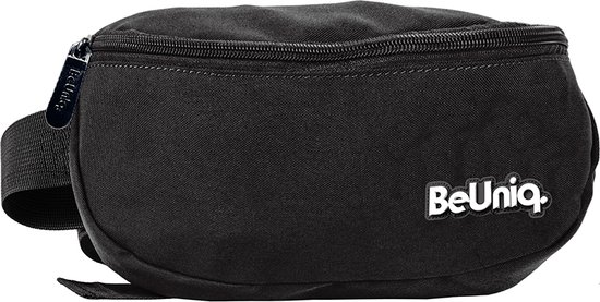 BeUniq heuptas - 24x13x9 cm - zwart - crossbody bag